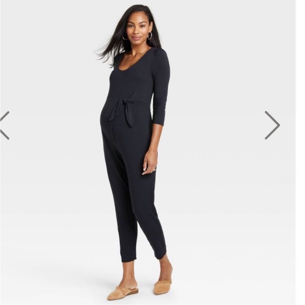 The Nines by HATCH maternity jumpsuit